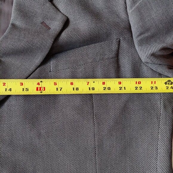 Giorgio Armani Le Collezioni Blazer Mens 3-Button Blazer 100% Wool, 48L - Picture 11 of 13